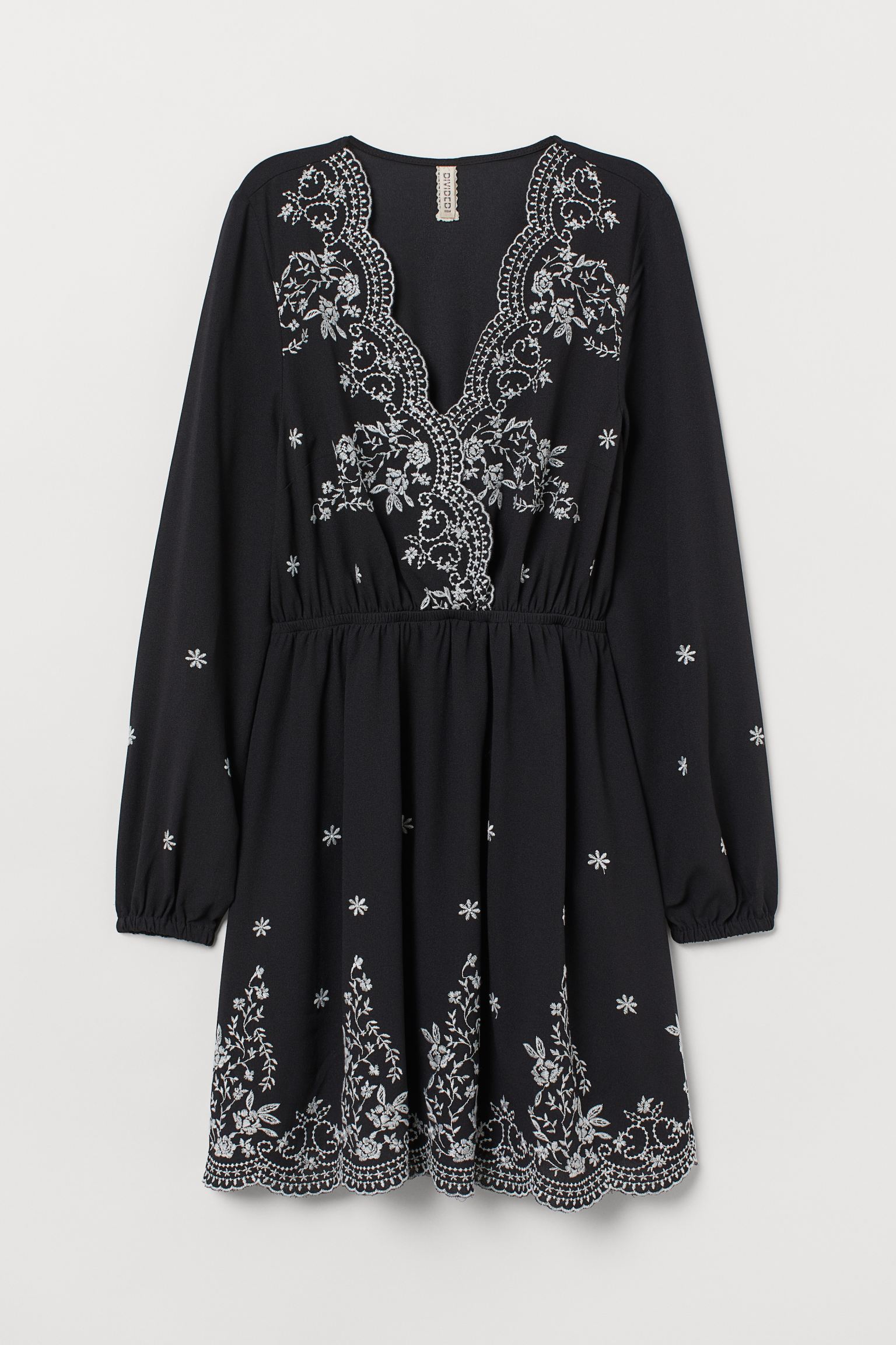 

Платье H&M 40 черный узоры 14068116061