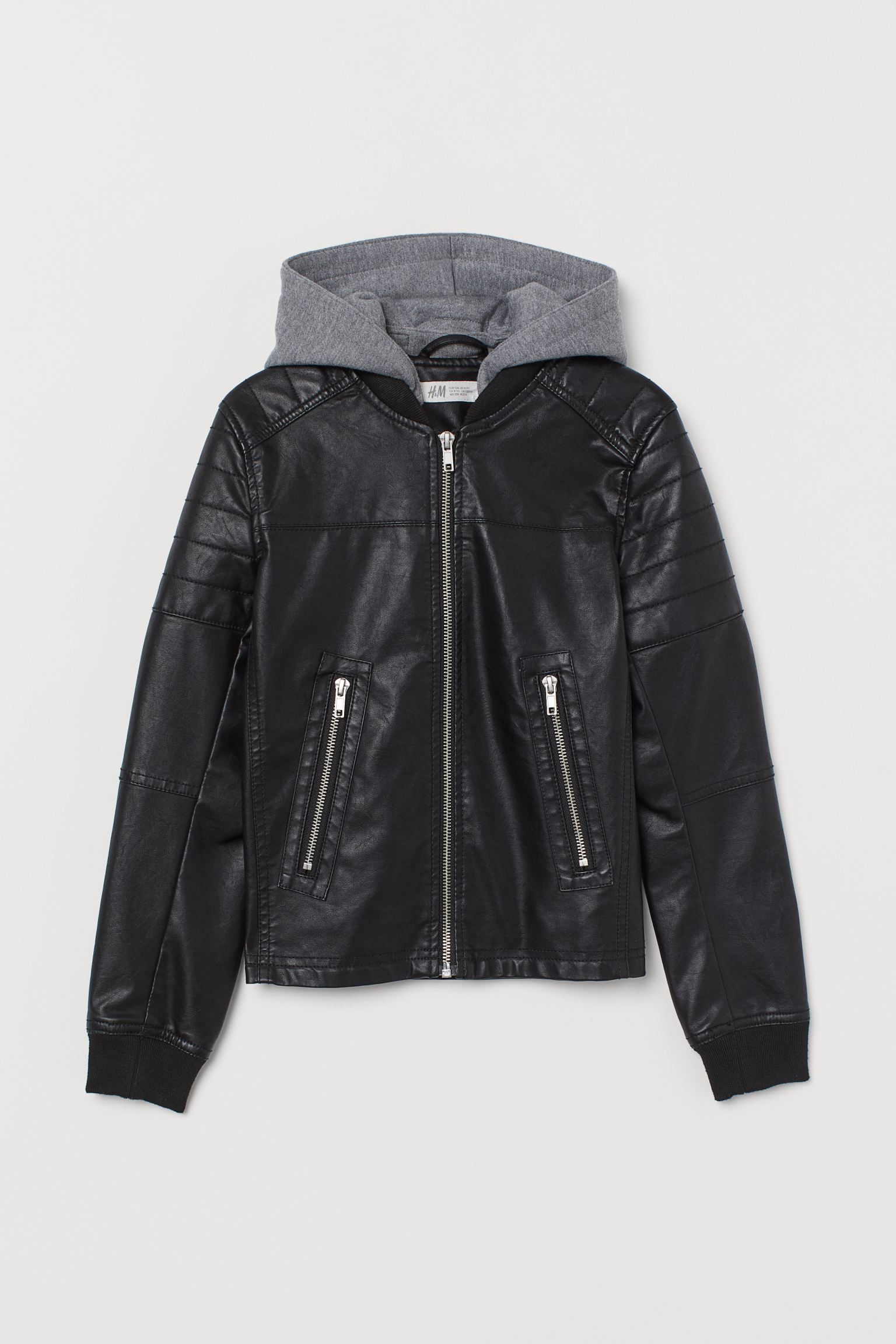 

Куртка H&M 146см черный 4067357371