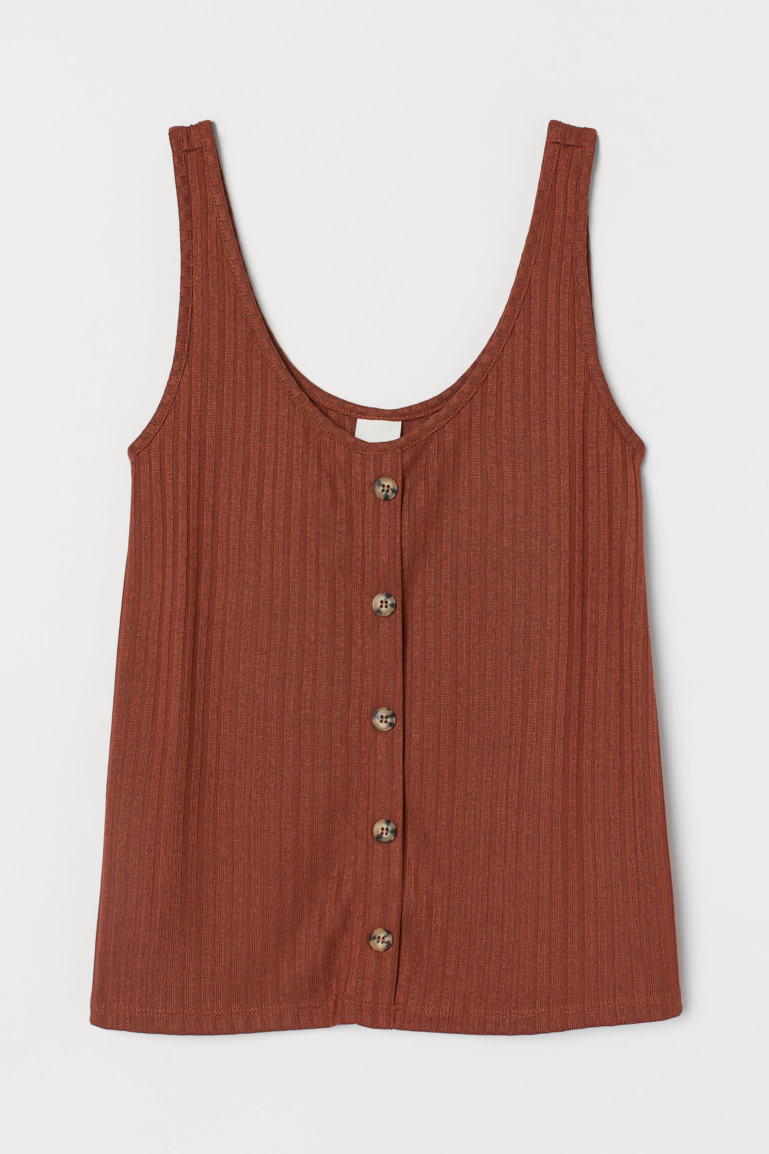 

Майка H&M M коричневый 8068324811