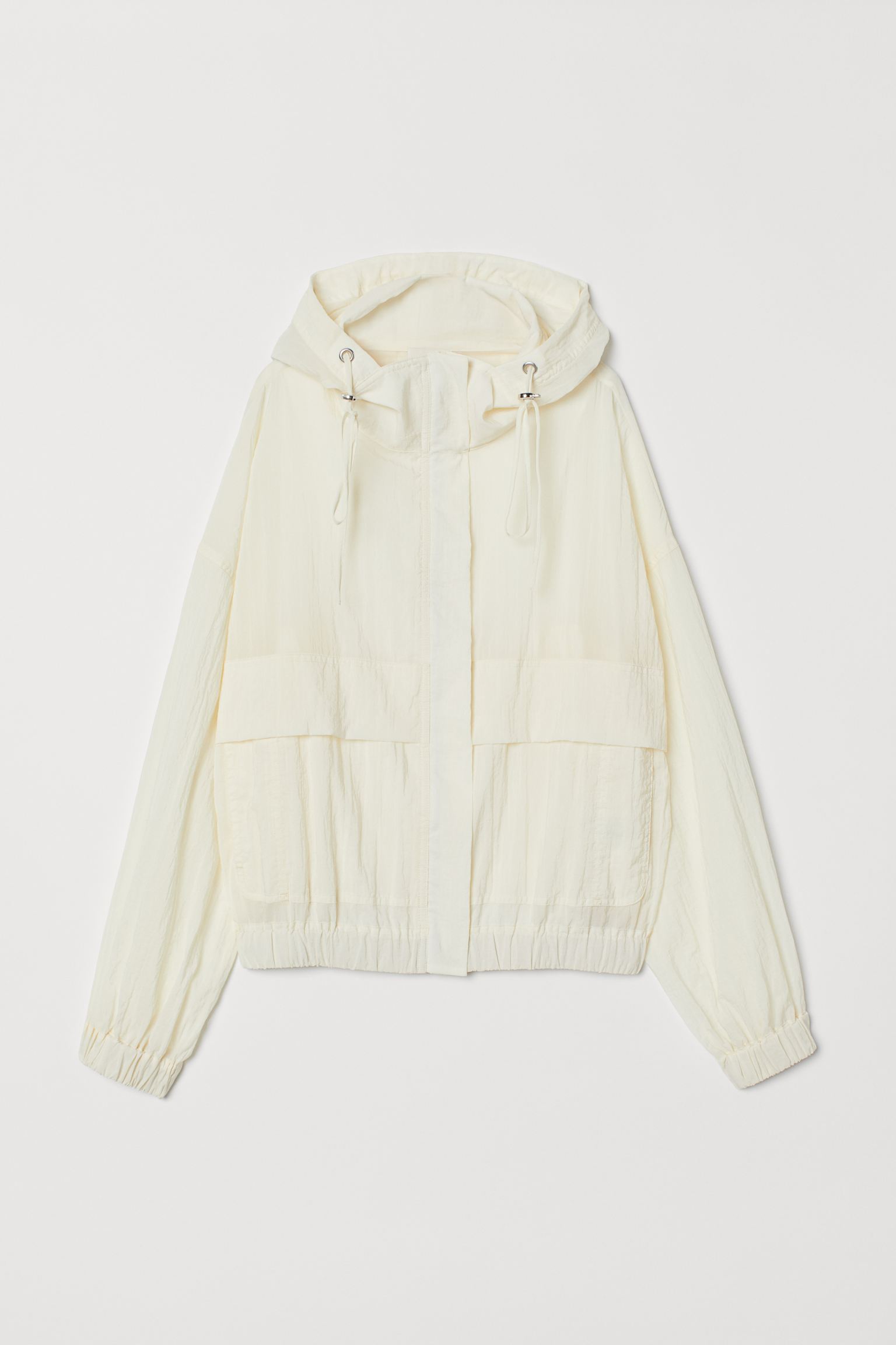 

Ветровка H&M  молочный 9078077910, Ветровка H&M S молочный 9078077910