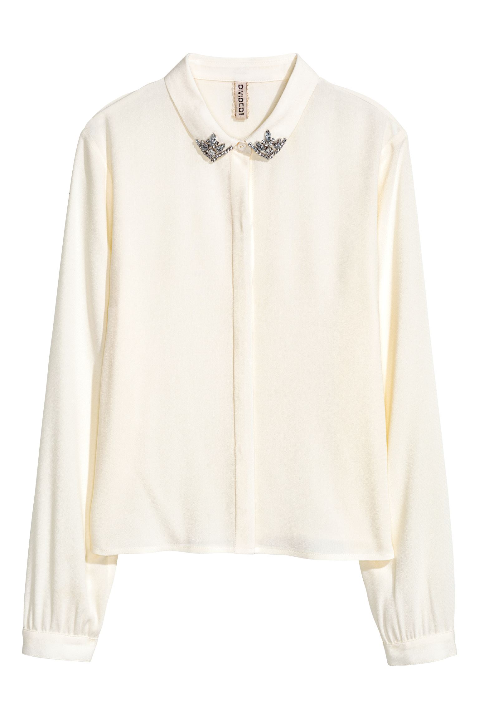 

Блуза H&M 44 молочный 4065495016