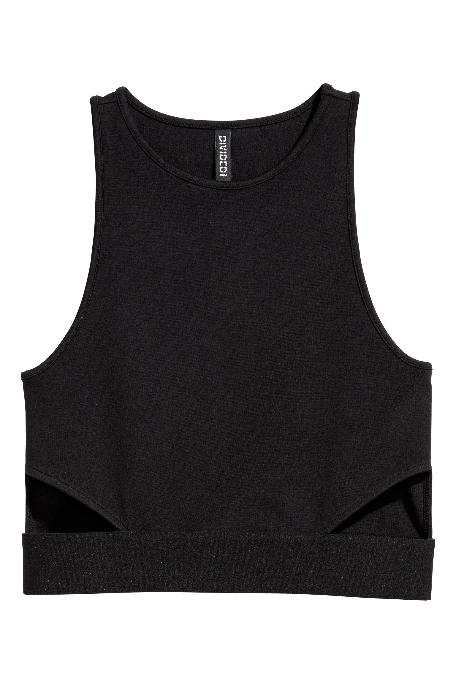 

Топ H&M S черный 3075950737