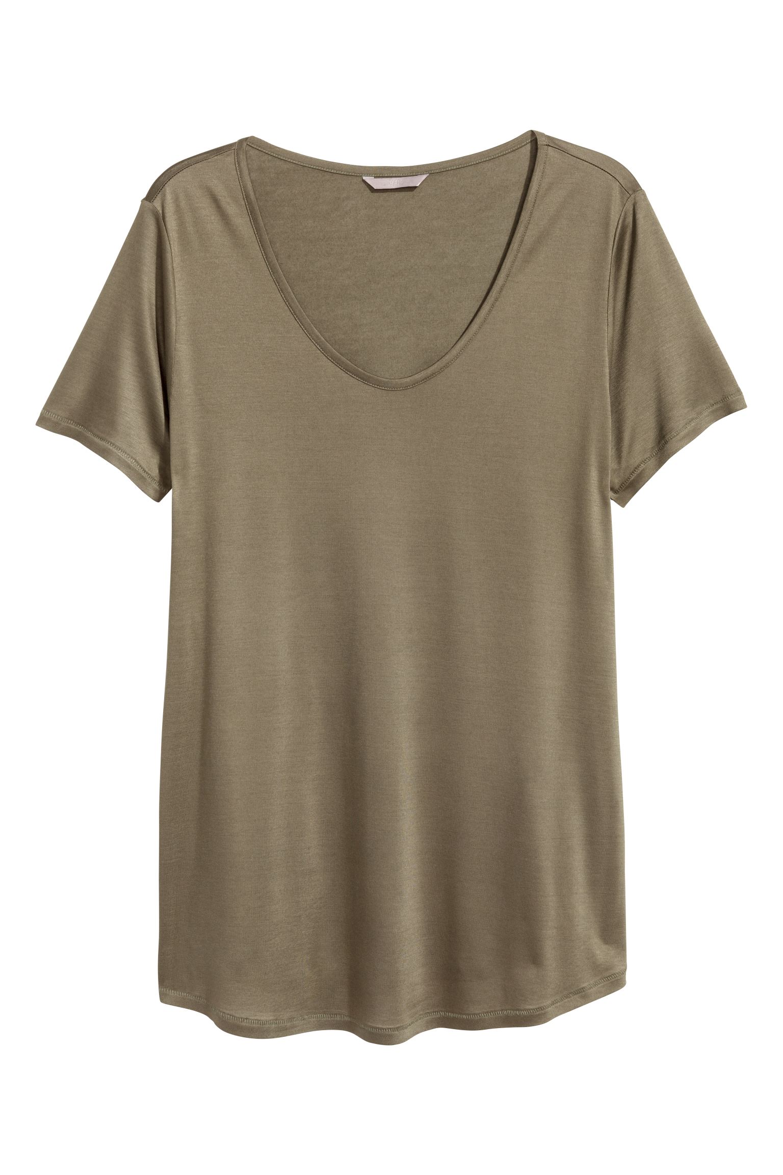 

Футболка H&M XL хаки 3072940082