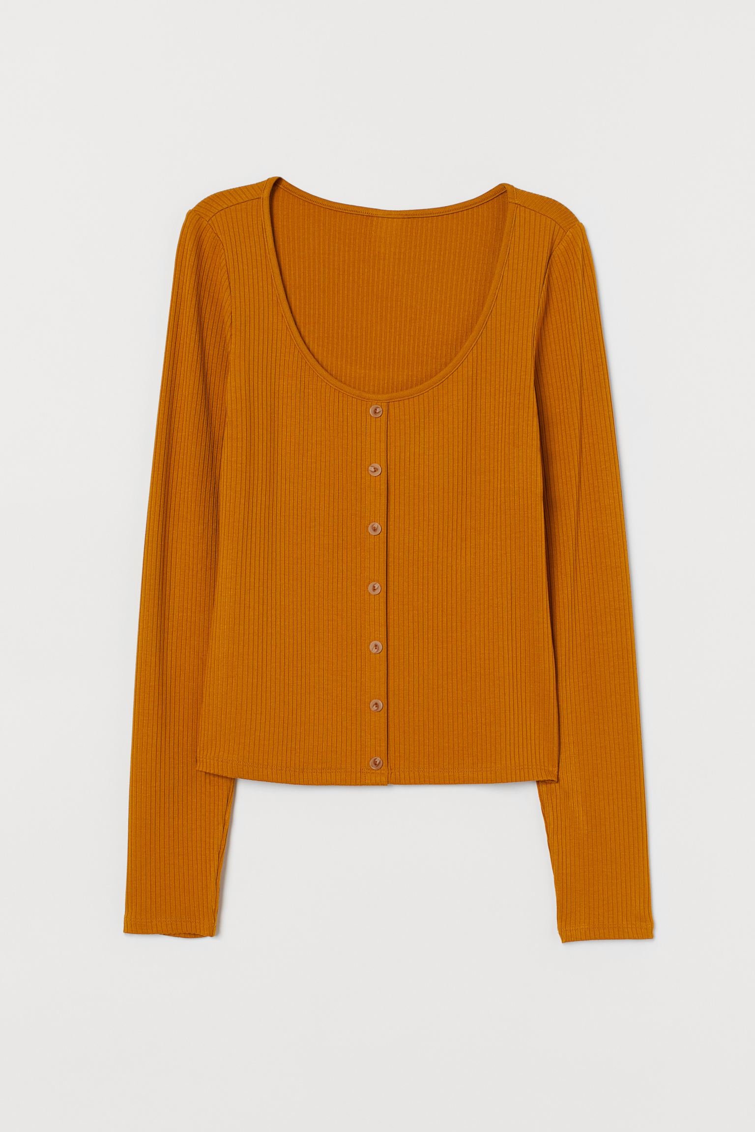 

Лонгслив H&M  горчичный 15077331000, Лонгслив H&M L горчичный 15077331000