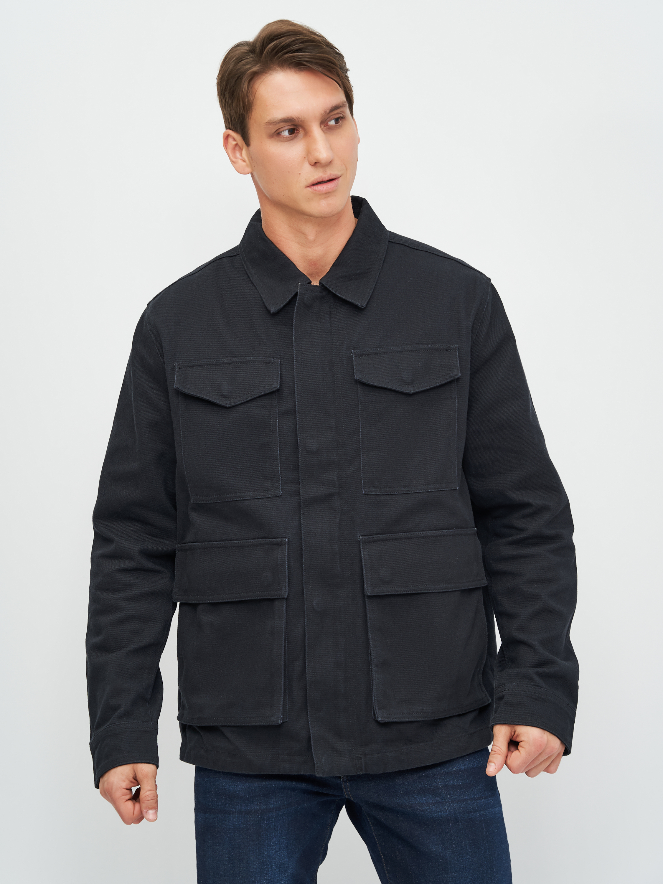 

Куртка H&M L темно синий 11044411305