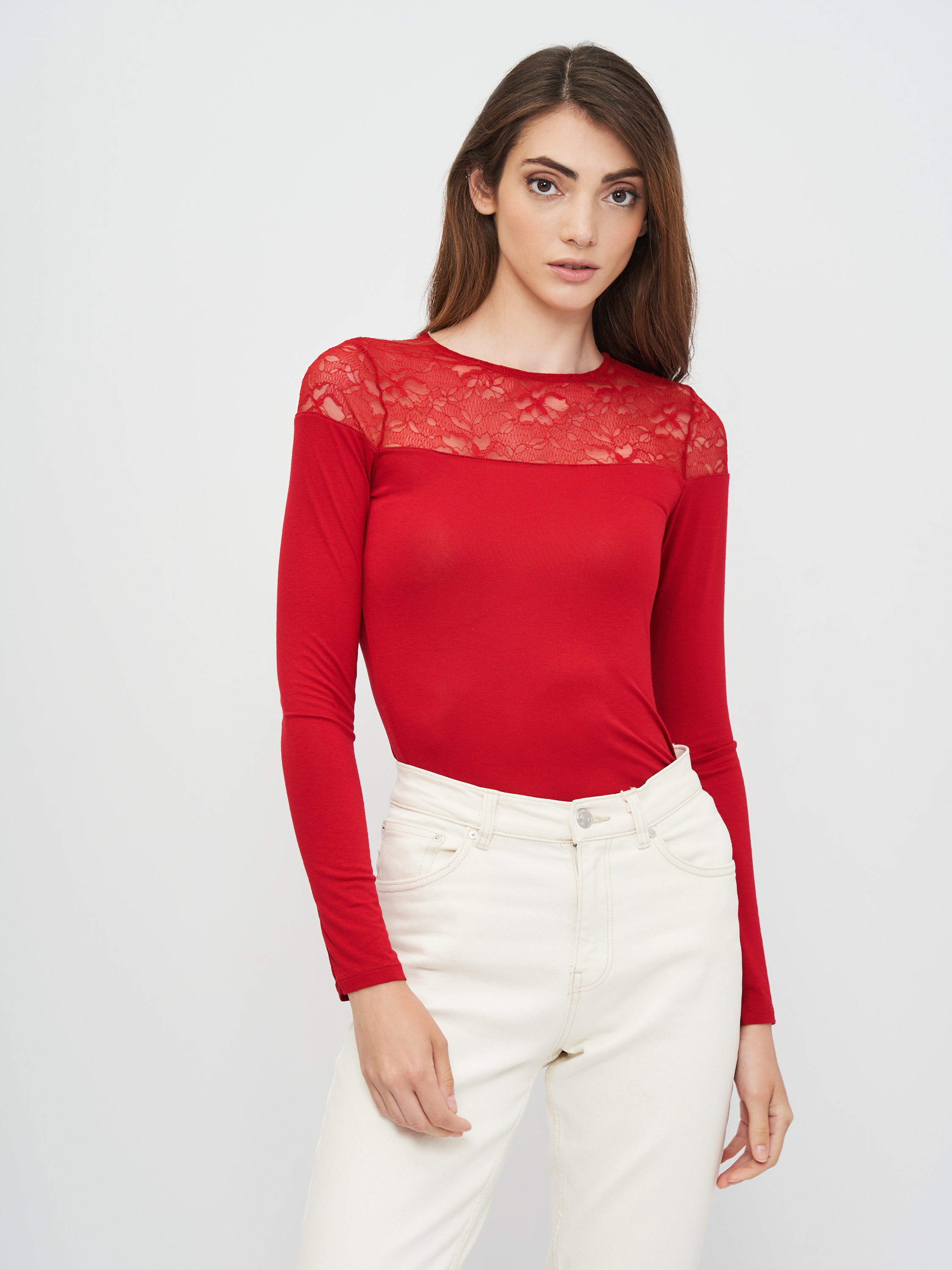 

Лонгслив H&M  красный 13057994270, Лонгслив H&M S красный 13057994270