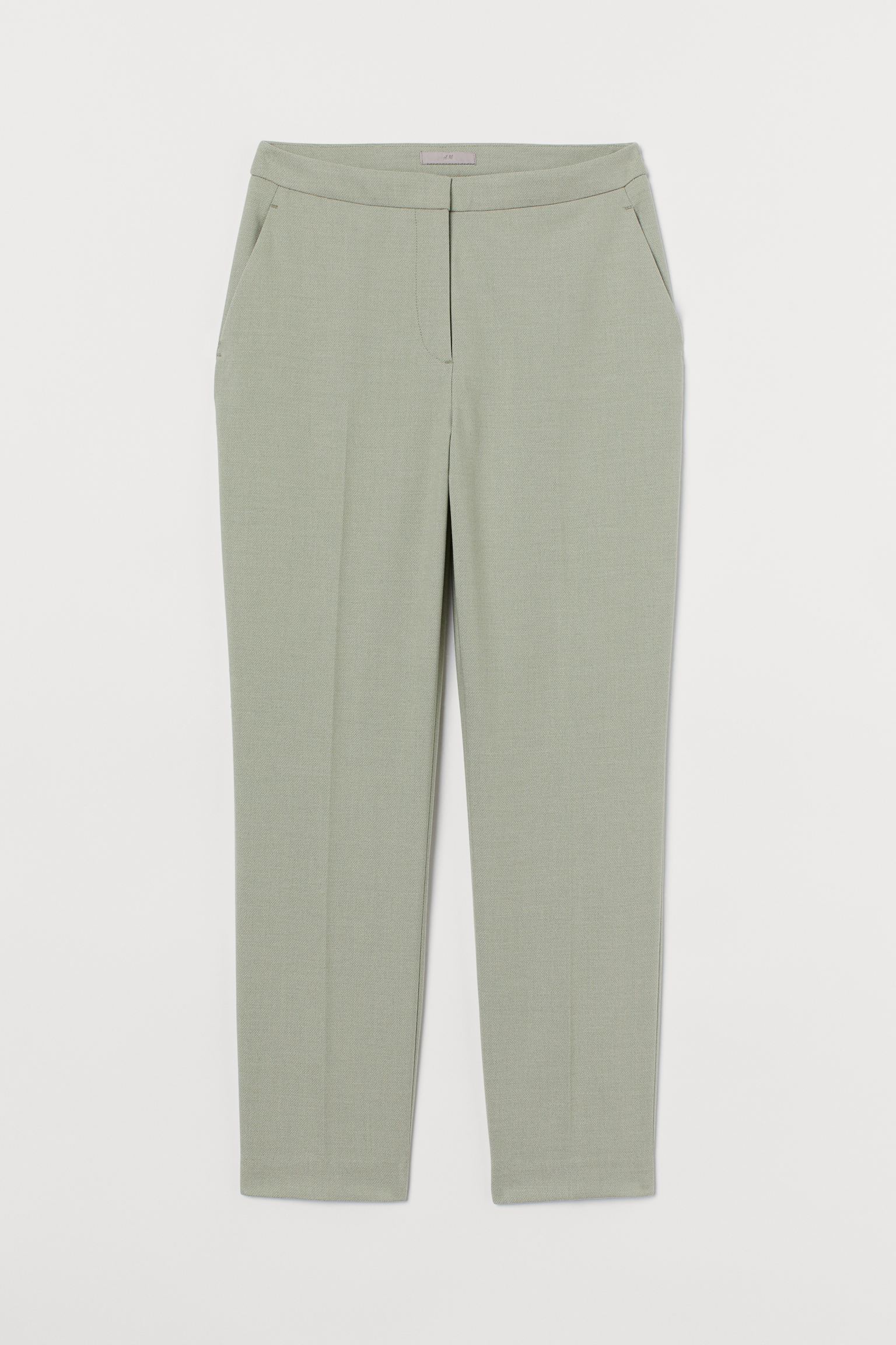 

Брюки H&M  зеленый меланж 25068960642, Брюки H&M 38 зеленый меланж 25068960642