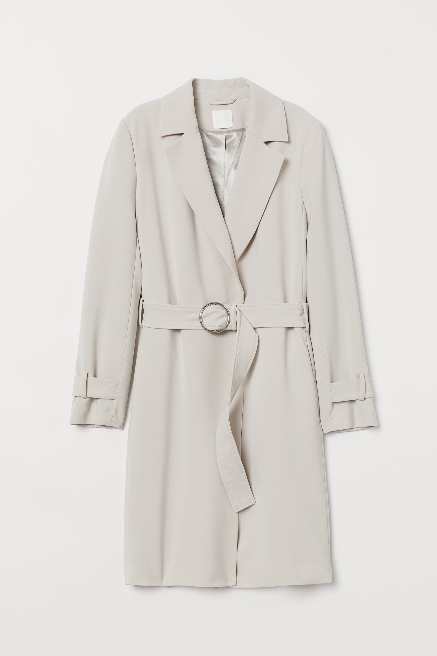 

Пальто H&M L светло бежевый 2128329951