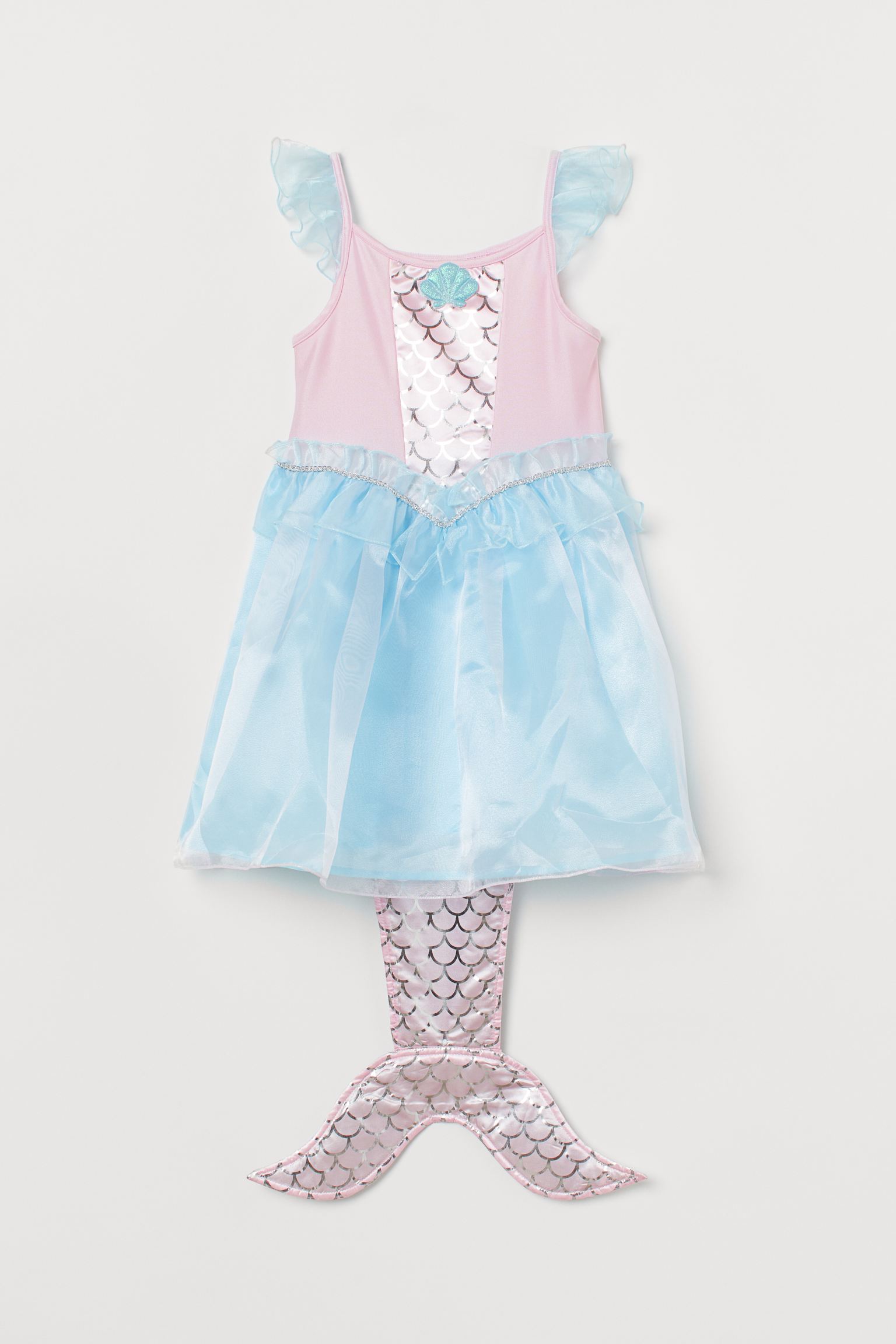 

Платье H&M 110 116см розово голубой 4078793242