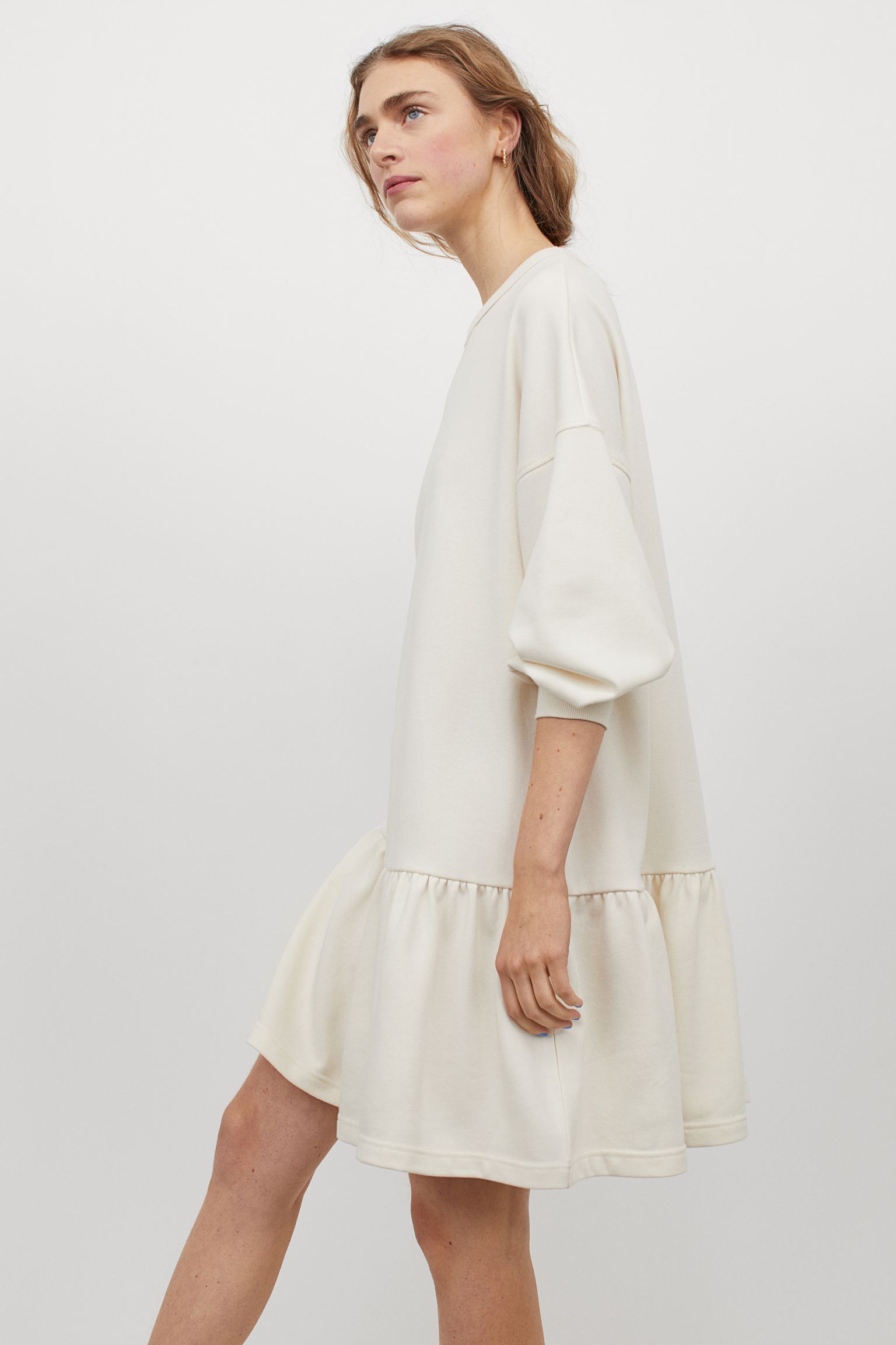 

Платье H&M  молочный 11029030962, Платье H&M L молочный 11029030962