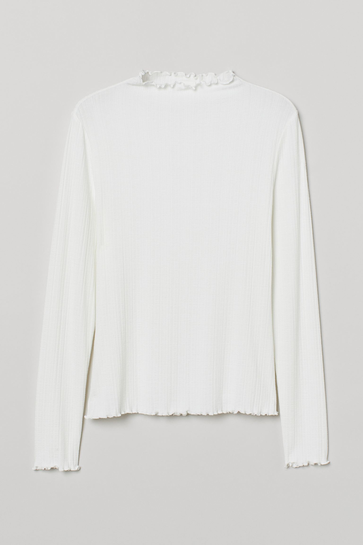 

Лонгслив H&  белый 14068659262, Лонгслив H&M M белый 14068659262