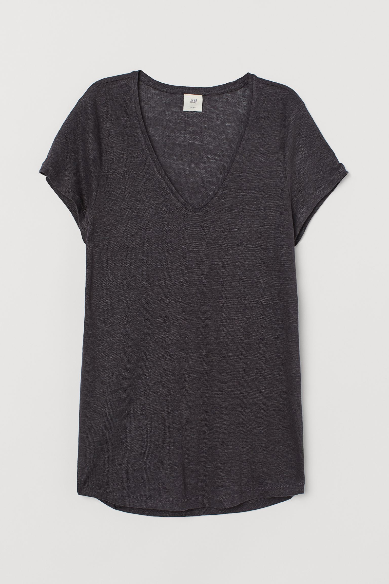 

Футболка H&M XS темно серый 29056175340