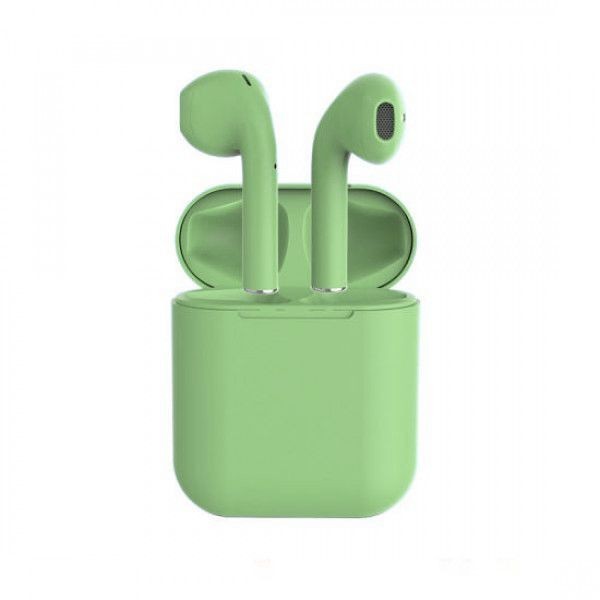 

Беспроводная Bluetooth гарнитура наушники inPods 12 macaron V5.0 (сенсорные) Green