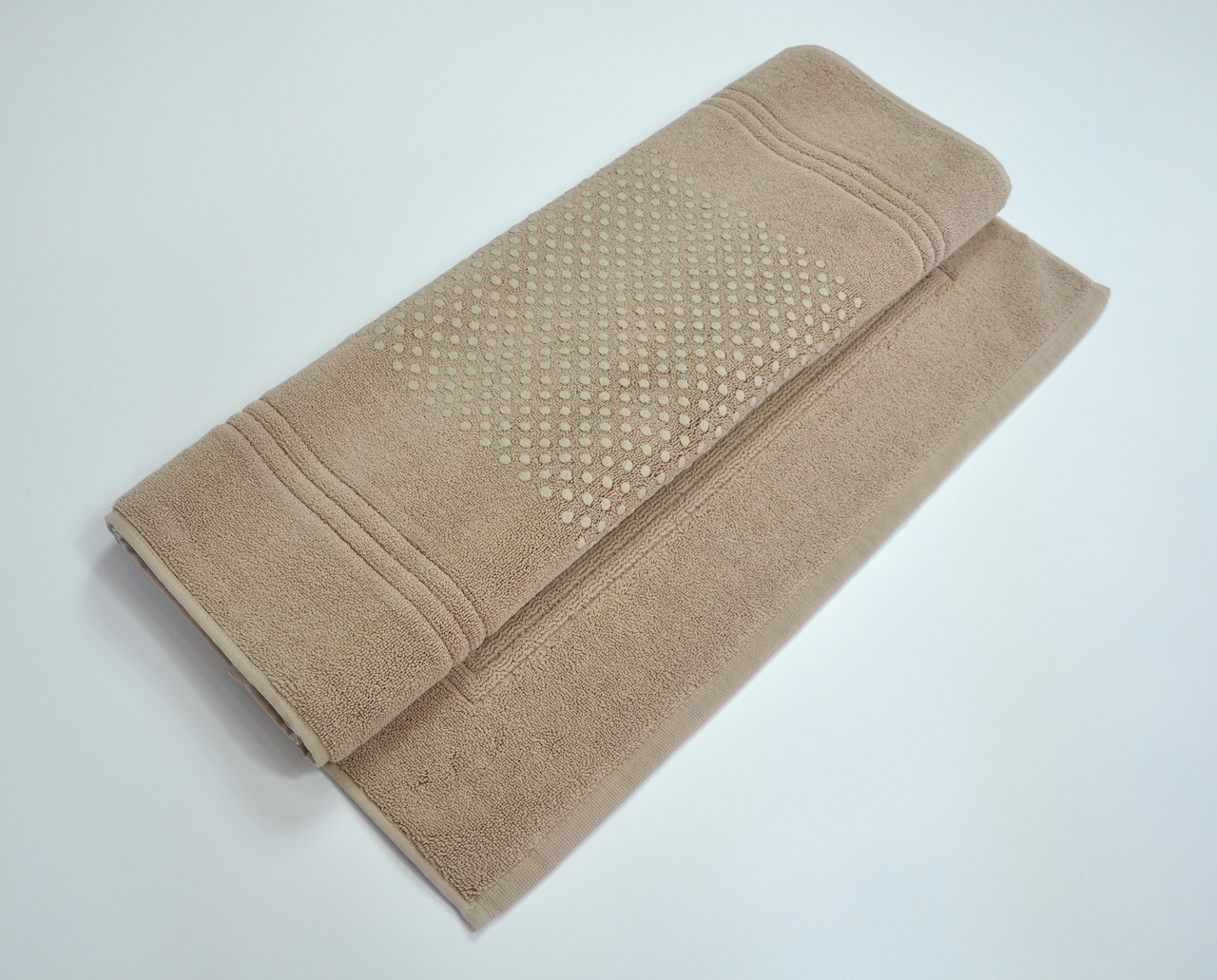 

Килимок для ванної BLANK HOME Classic Taupe 60х100 см Бежевий