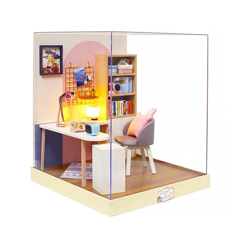 

3D Румбокс кукольный дом конструктор DIY Cute Room BT-030 Уголок счастья 23*23*27,5см (F_7267-22891)