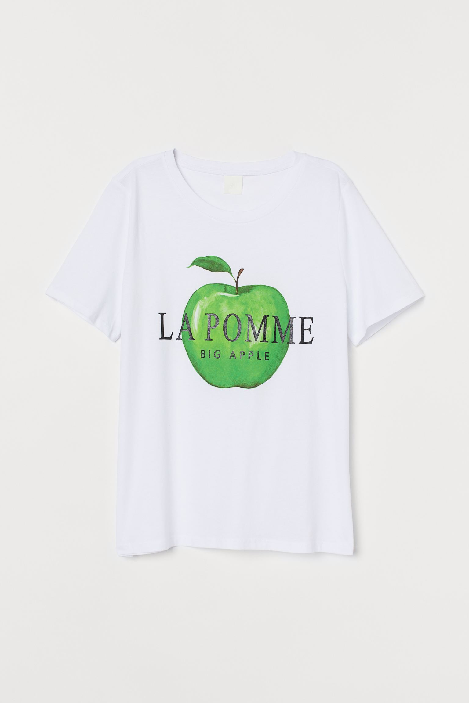 

Футболка H&M  белый принт 16038412601, Футболка H&M XL белый принт 16038412601