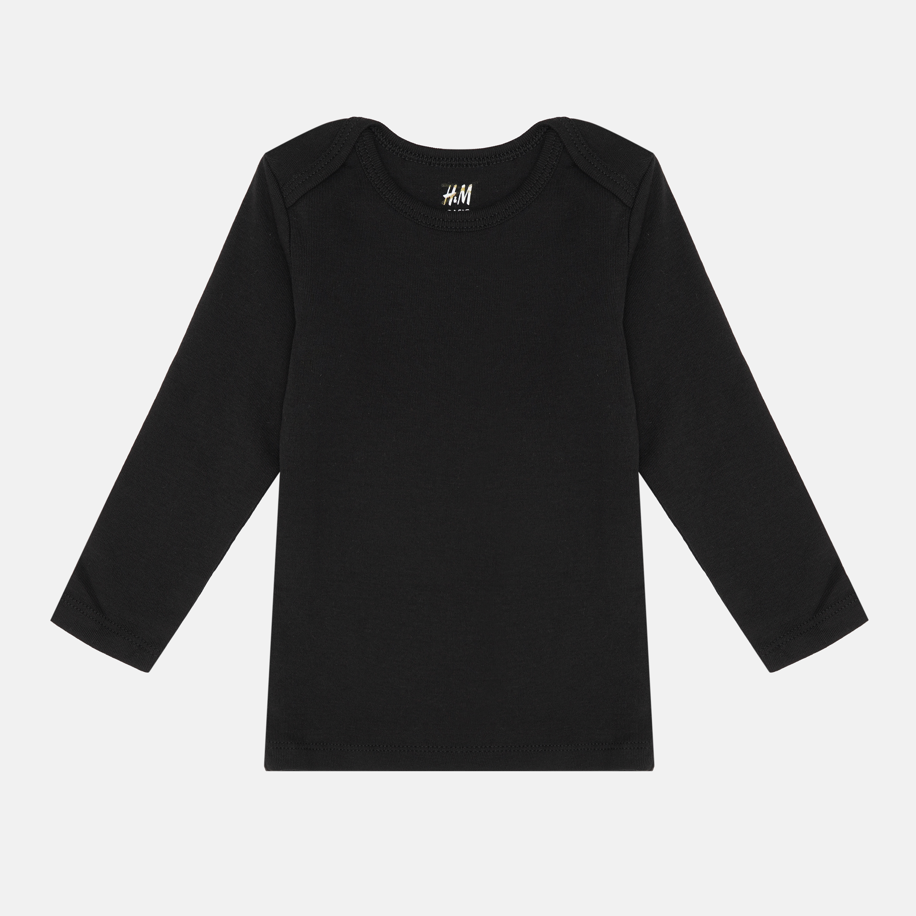 

Лонгслив H&M 68см черный 11047340279