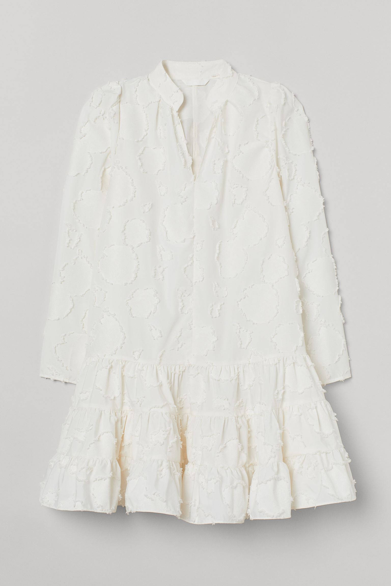 

Платье H&M M белый 3049093702