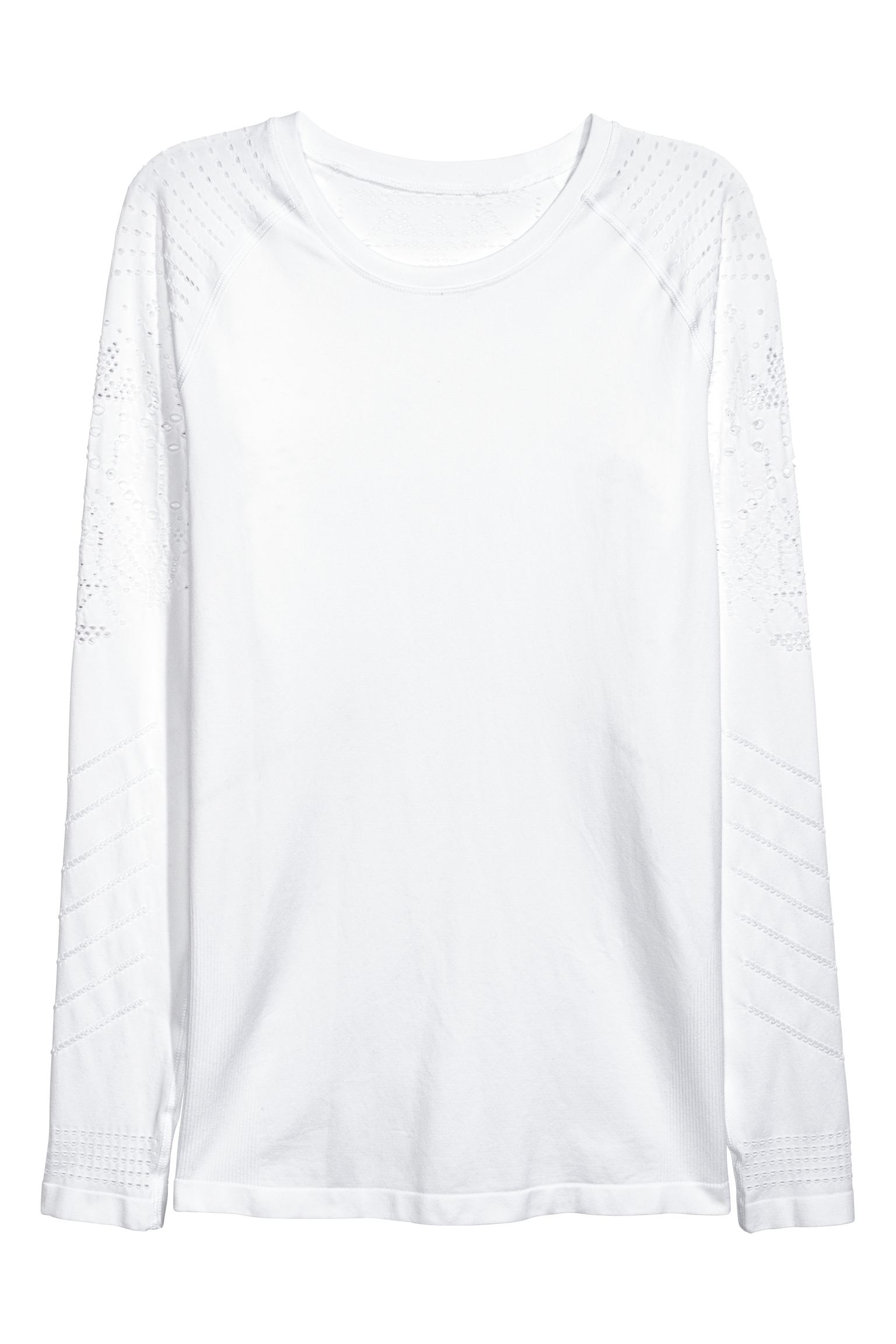 

Лонгслив H&M XS белый 6075680137
