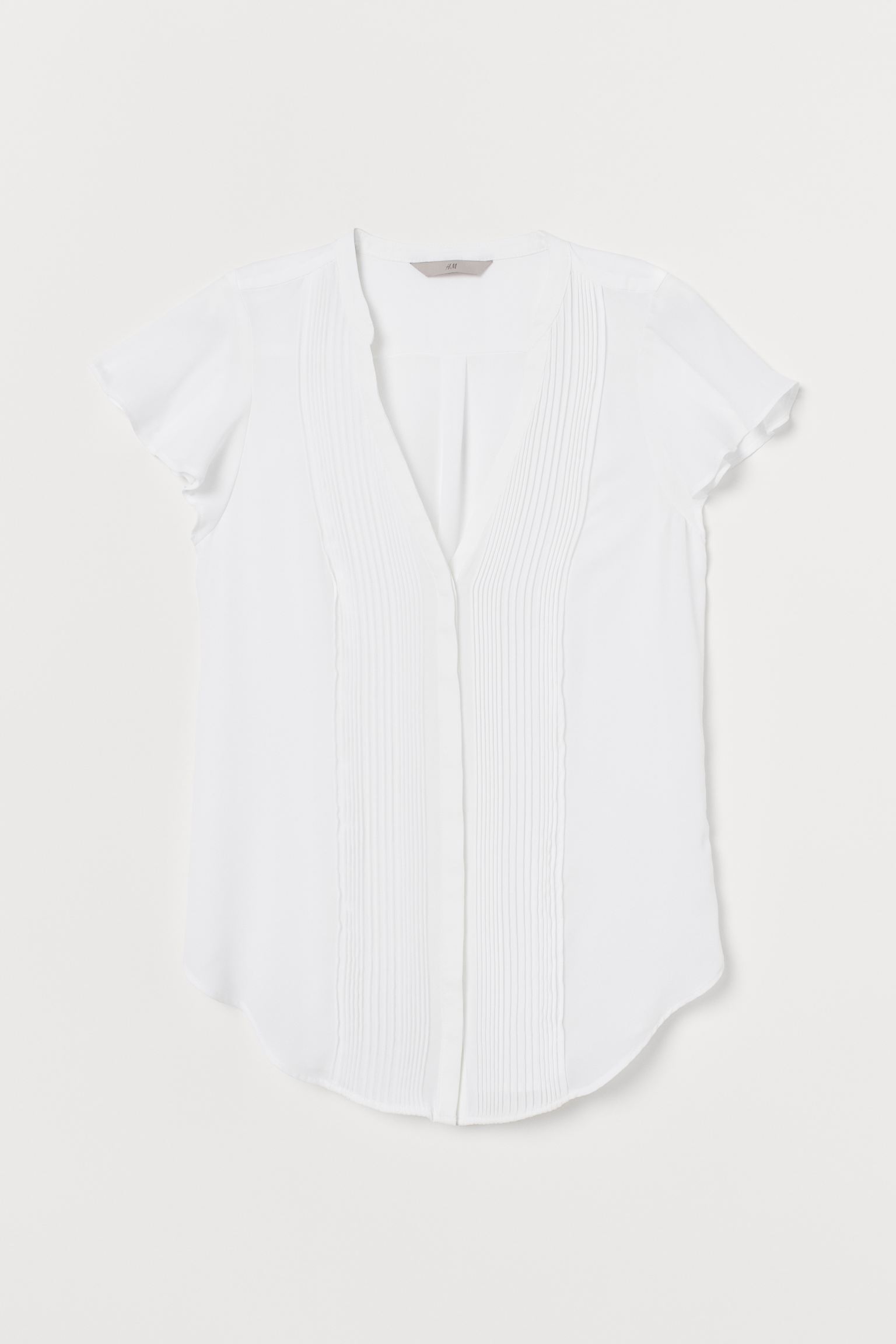 

Блуза H&M  белый 18047224390, Блуза H&M 38 белый 18047224390