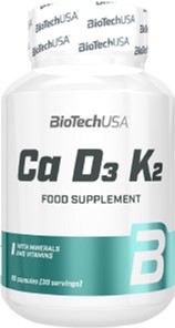 

Витамины и минералы Biotech Ca-D3-K2 90 капсул (5999076234202)