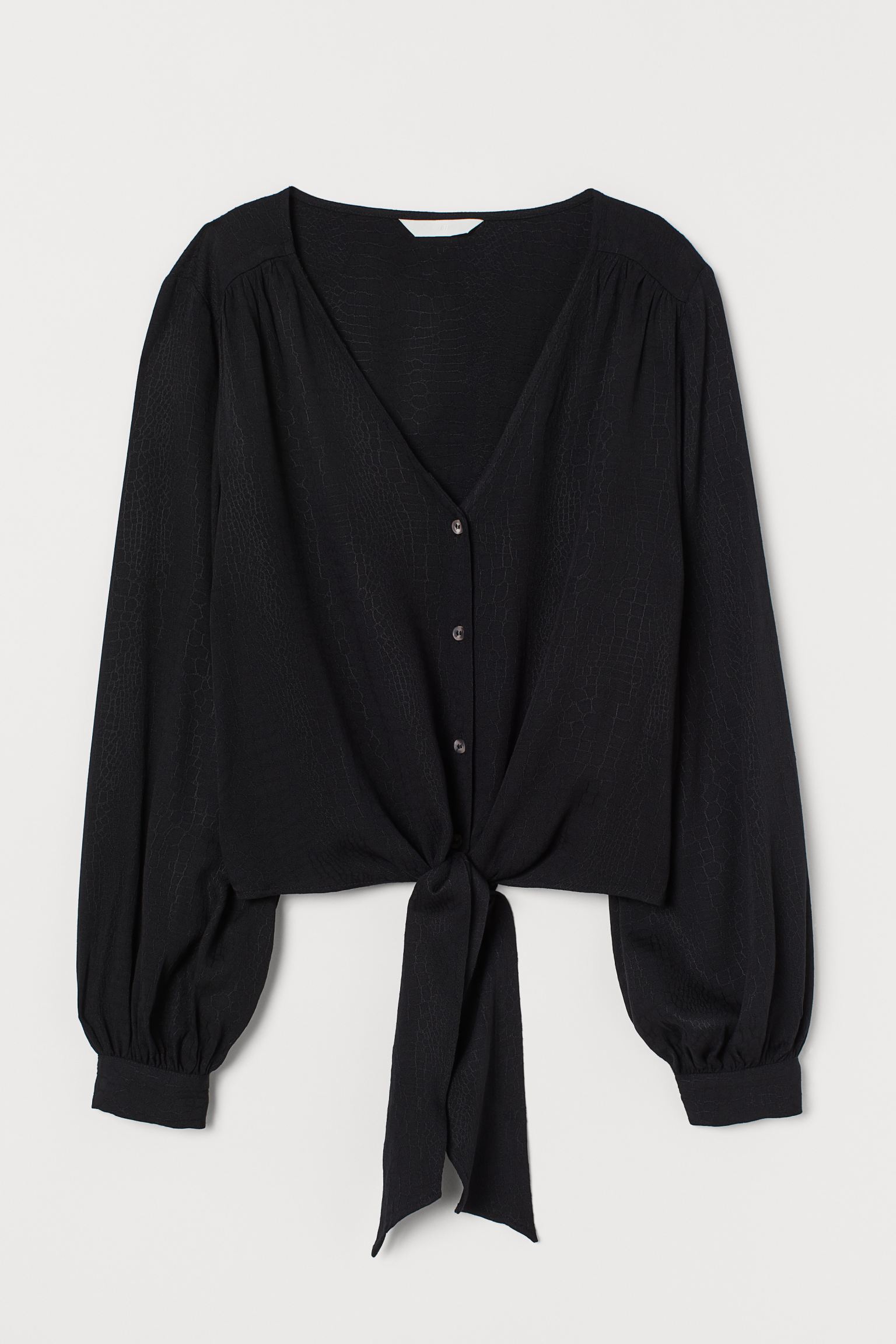 

Блуза H&M  черный 27067622120, Блуза H&M 42 черный 27067622120