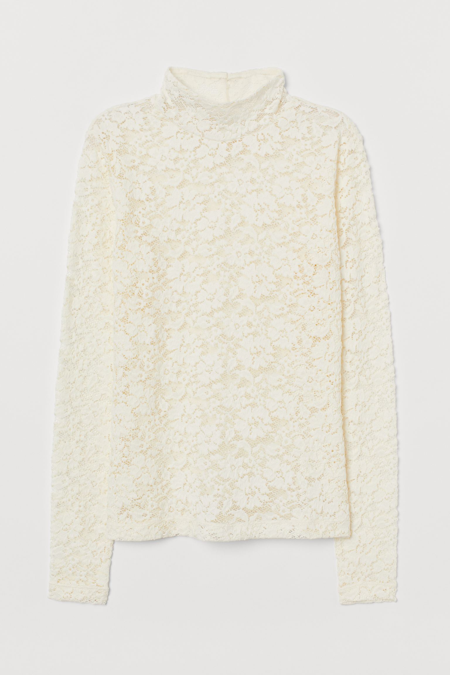 

Блуза H&M XS молочный 18069044162