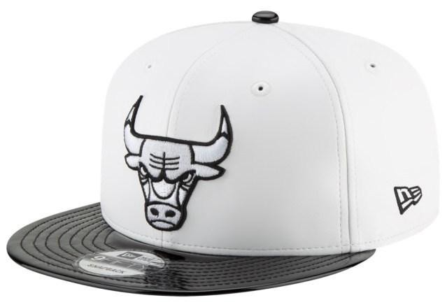 

Кепка снепбек бейсболка New Era Chicago Bulls Белая