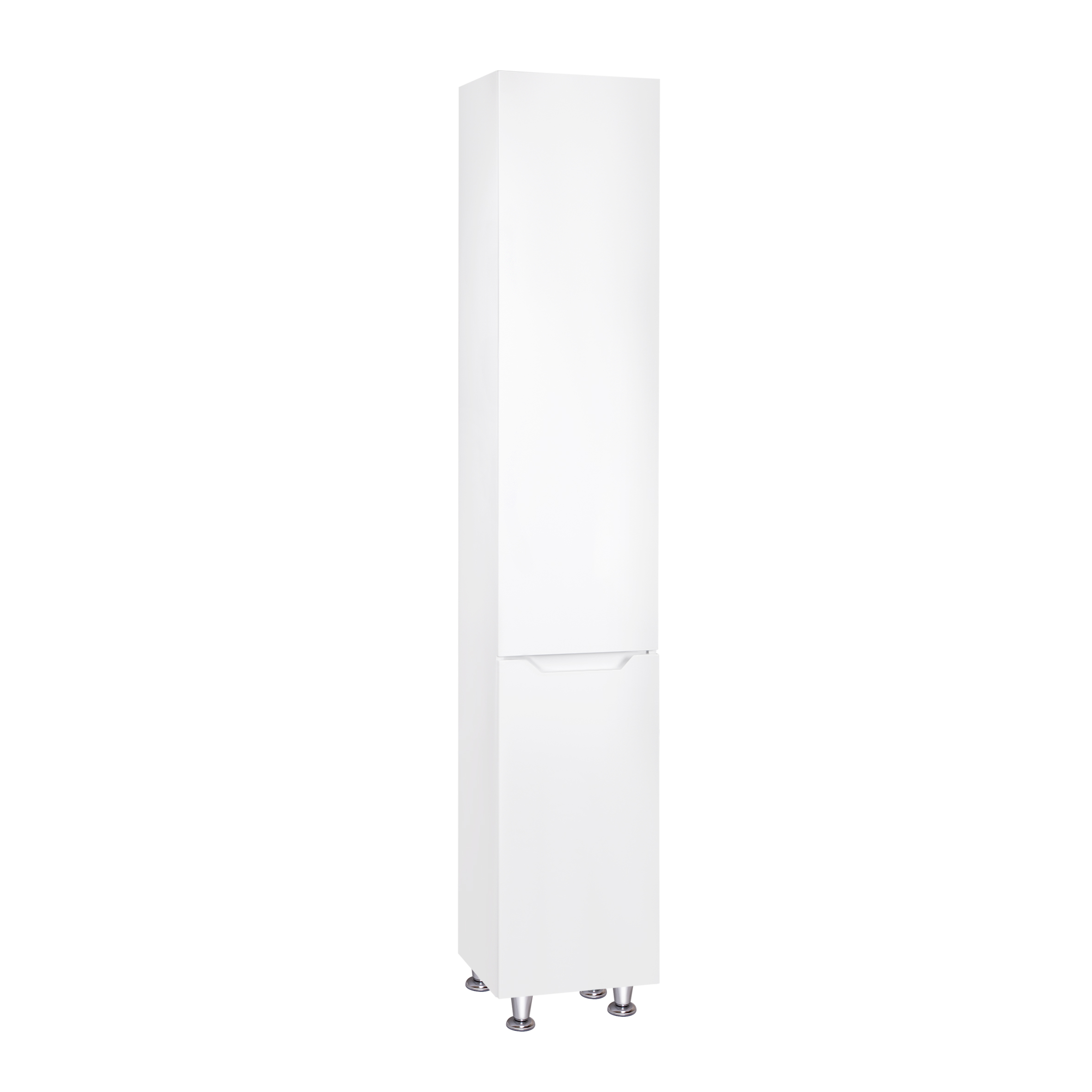 

Пенал напольный Qtap Scorpio 350х1900х300 White с корзиной для белья QT1475PN1901KRW