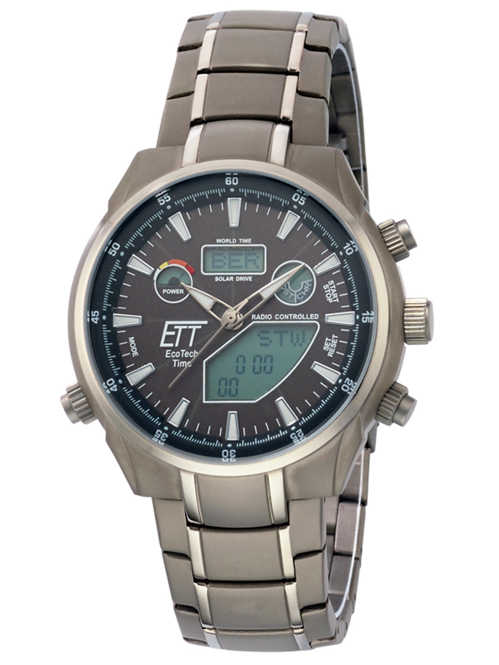 

Часы ETT EGT-11339-60M Solar Drive Funk Aquanaut II Titan Chrono 40mm