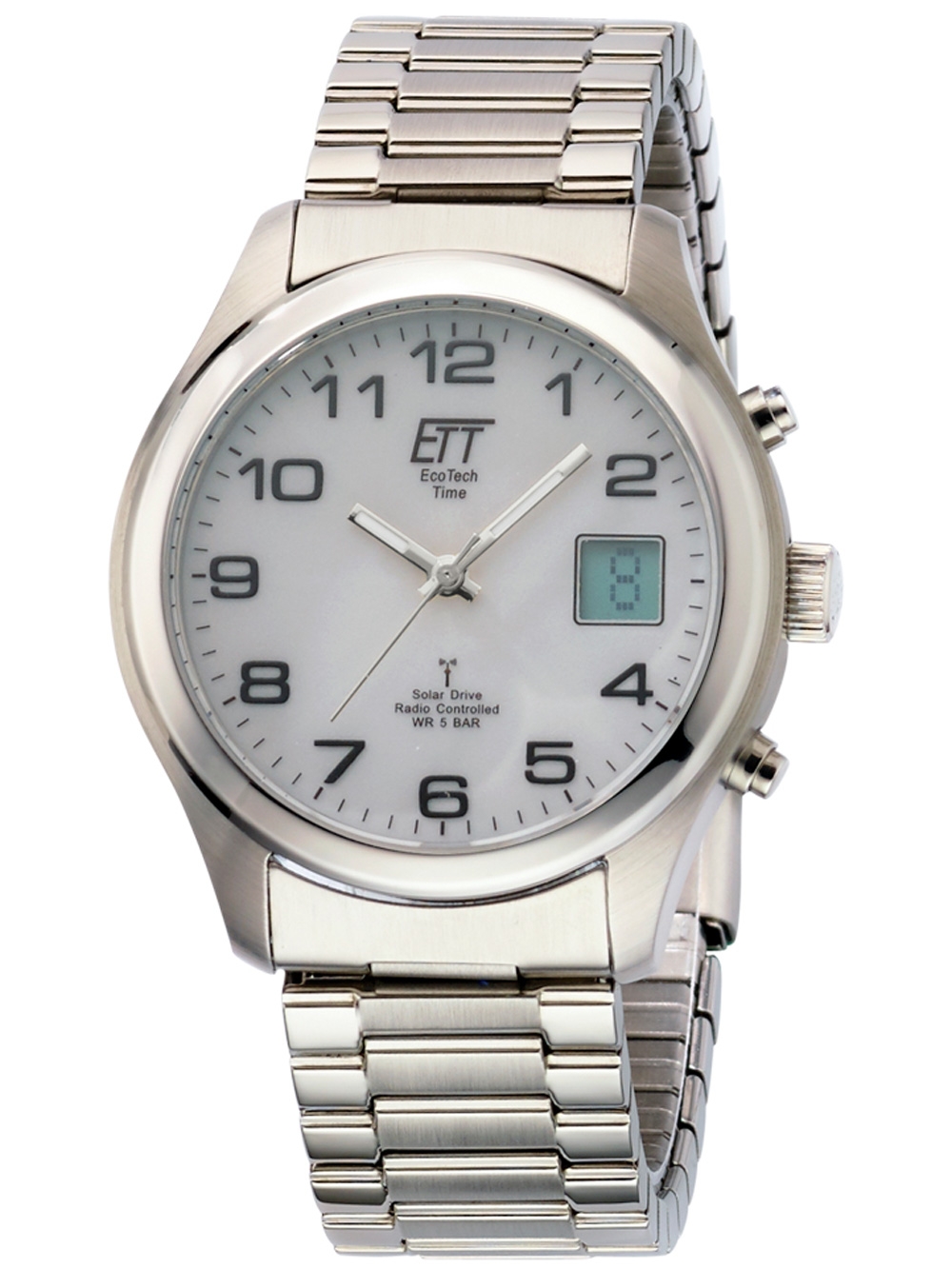 

Часы ETT EGS-11335-62M Solar Drive Funk Basic Herren 39mm 5ATM