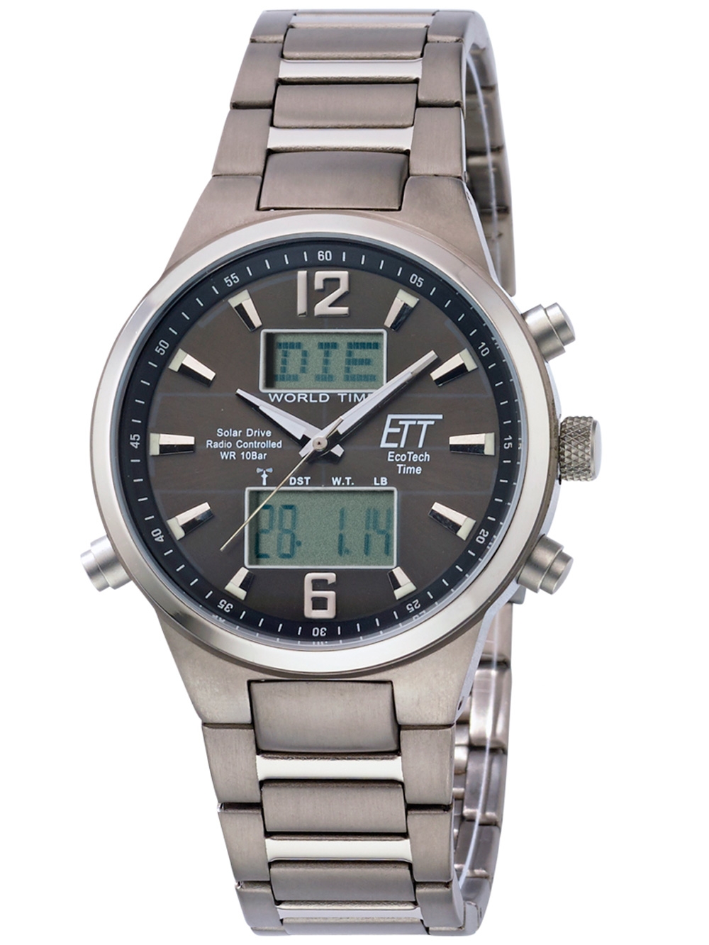 

Часы ETT EGT-11324-11M Solar Drive Funk Everest II Titan Chrono 40mm