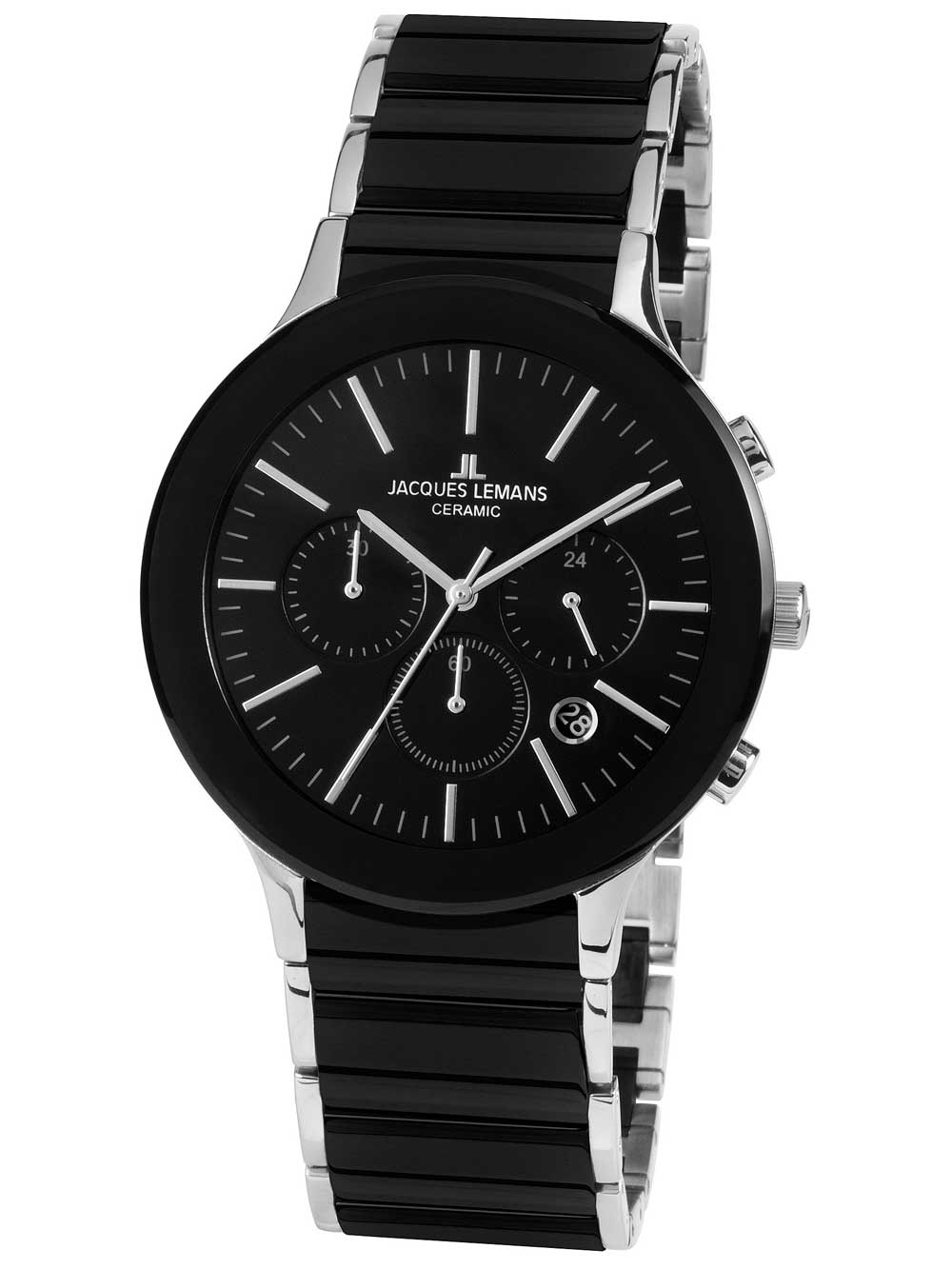 

Часы Jacques Lemans 1-1854A Dublin Keramik Chrono Herren 42mm 5ATM