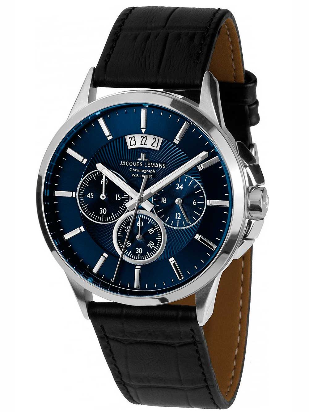 

Часы Jacques Lemans 1-1542G Sydney Chronograph Herren 42mm 10ATM