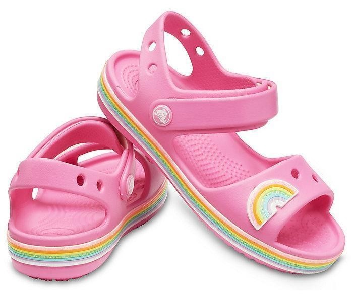 

Сандалии Crocs для девочки C7 23-24 (стелька 14 см) розовые