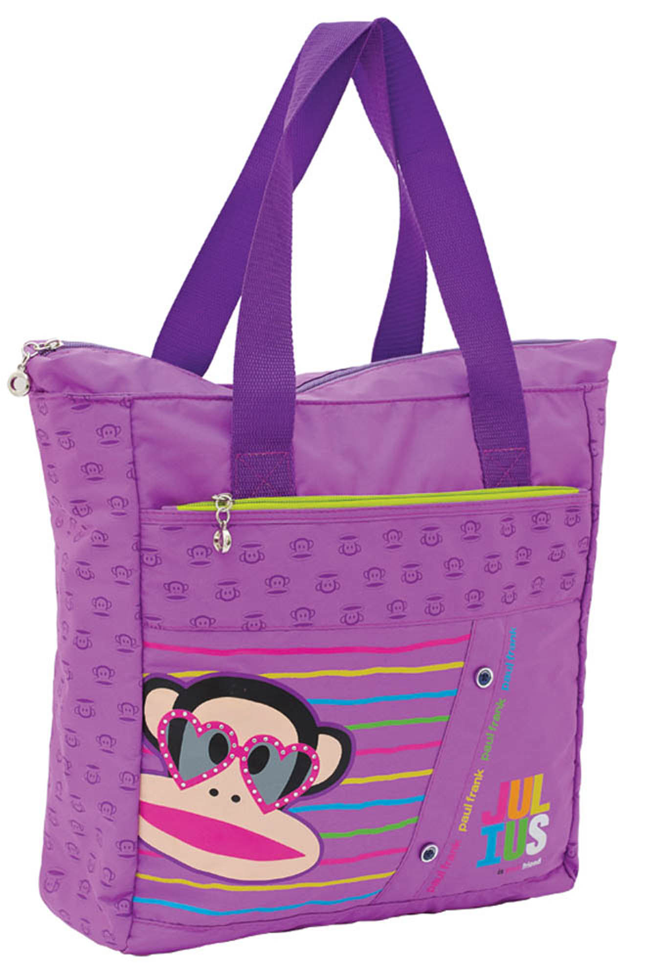 

Сумка подростковая для девочек с мартышкой YES LB-02 Paul Frank 32х31.5х16.5см 12л Фиолетовая (552249)(5009075522498)