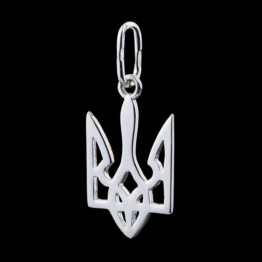 

Серебряная подвеска "Герб Украины" 131694 Оникс