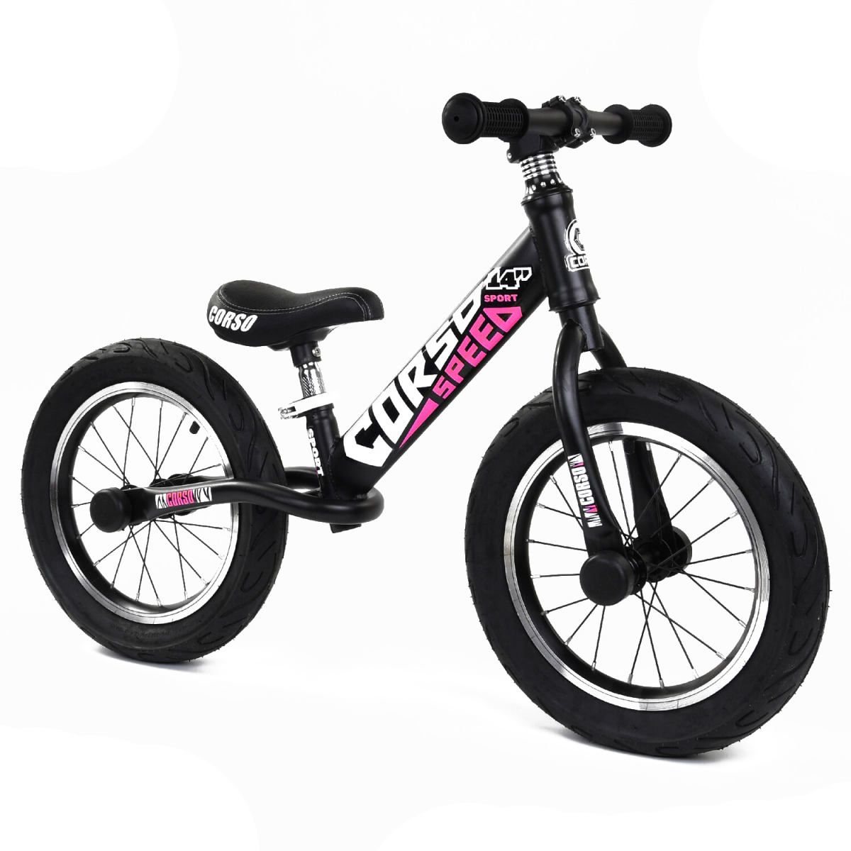 

Беговел CORSO Speed Sport 24561 14" Черно-фиолетовый