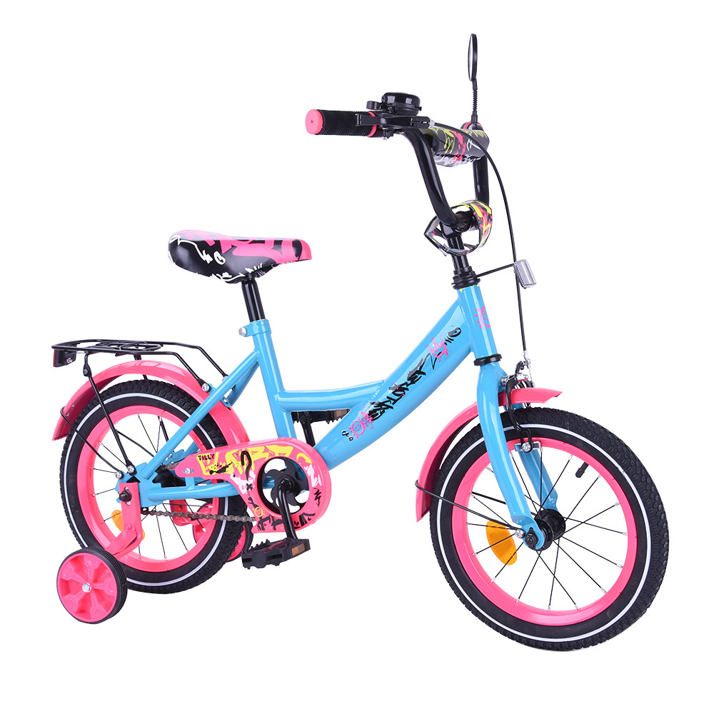 

Велосипед TILLY EXPLORER 14" T-214111 Blue/Pink
