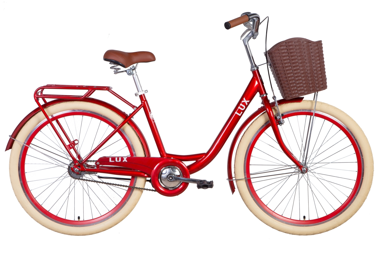 

Велосипед 26" Dorozhnik LUX Velosteel рубиновый 2021