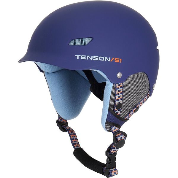 

Подростковый горнолыжный шлем с механизмом регулировки Tenson Park Jr 52-56 Синий (5013877-579)