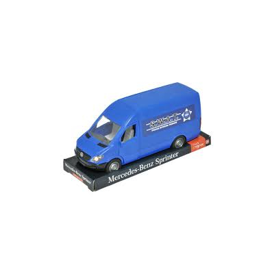 

Автомобиль Mercedes-Benz Sprinter, грузовой, синий, на планш. 12*28*10см Wader (39702)
