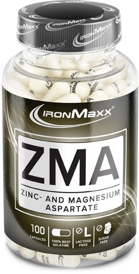 

Минералы IronMaxx ZMA 100 капсул (4260426834146)