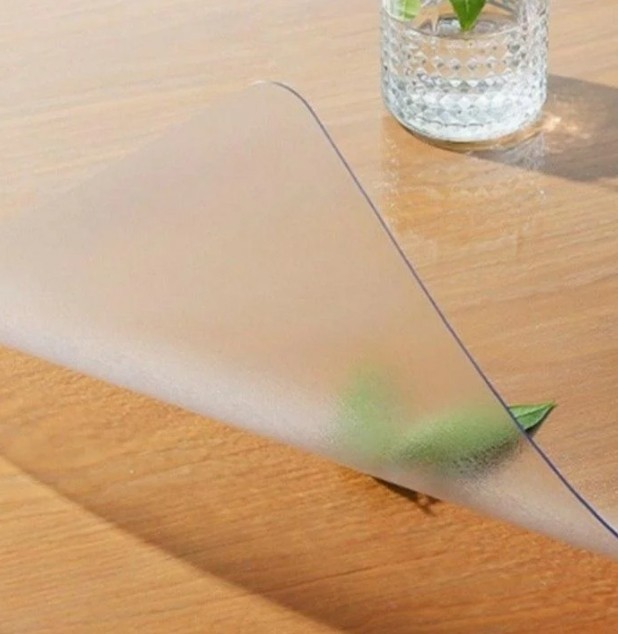 

Матовое мягкое стекло Soft Glass Силиконовая скатерть Покрытие для мебели 2.0х1.0м (толщина 1.0 мм)