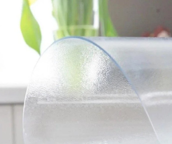 

Матовое мягкое стекло Soft Glass Силиконовая скатерть Покрытие для мебели 1.8х1.0м (толщина 1.0 мм)