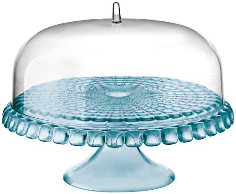 

Тортовница Guzzini Tiffany Голубая