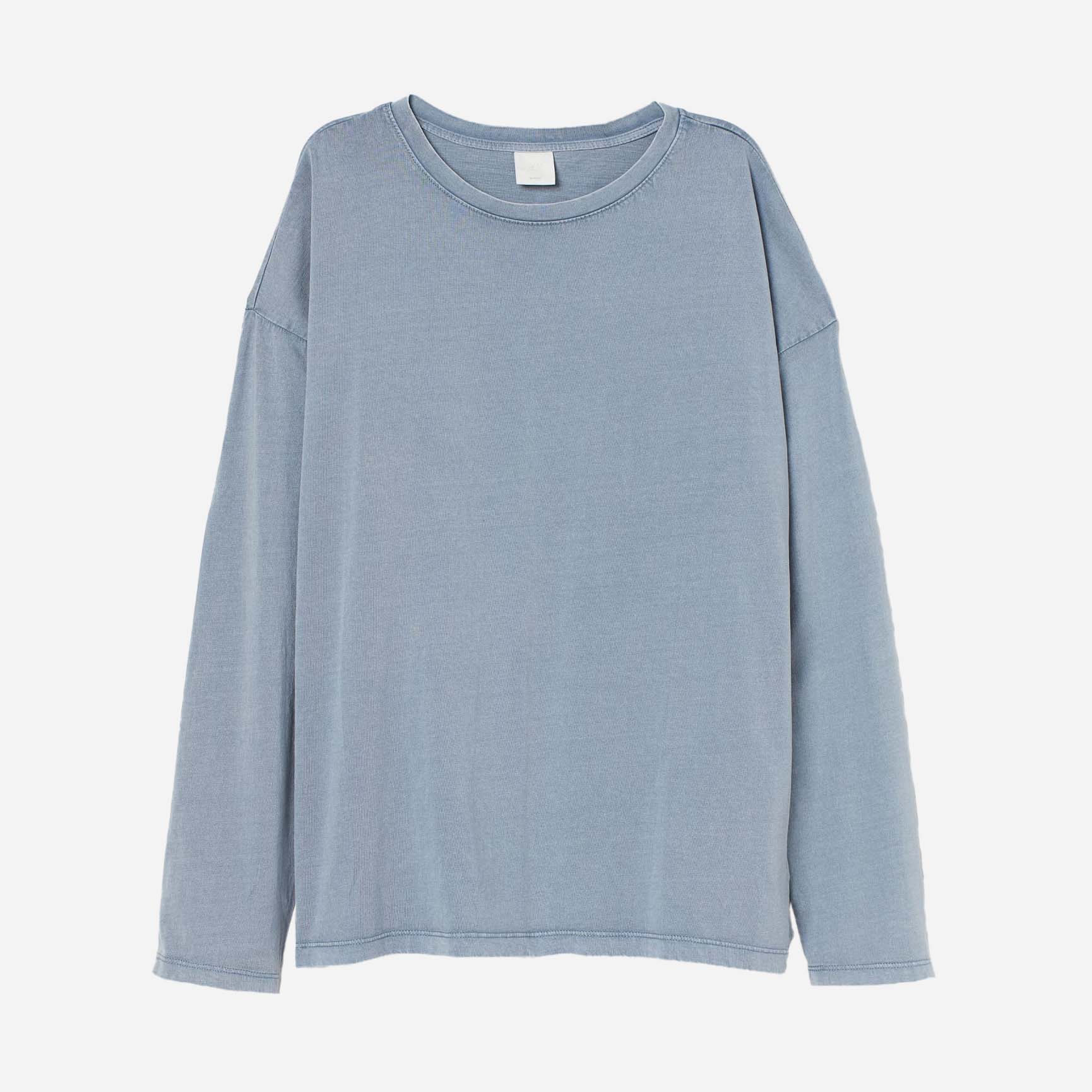 

Лонгслив H&M 8989181sdm S Голубой