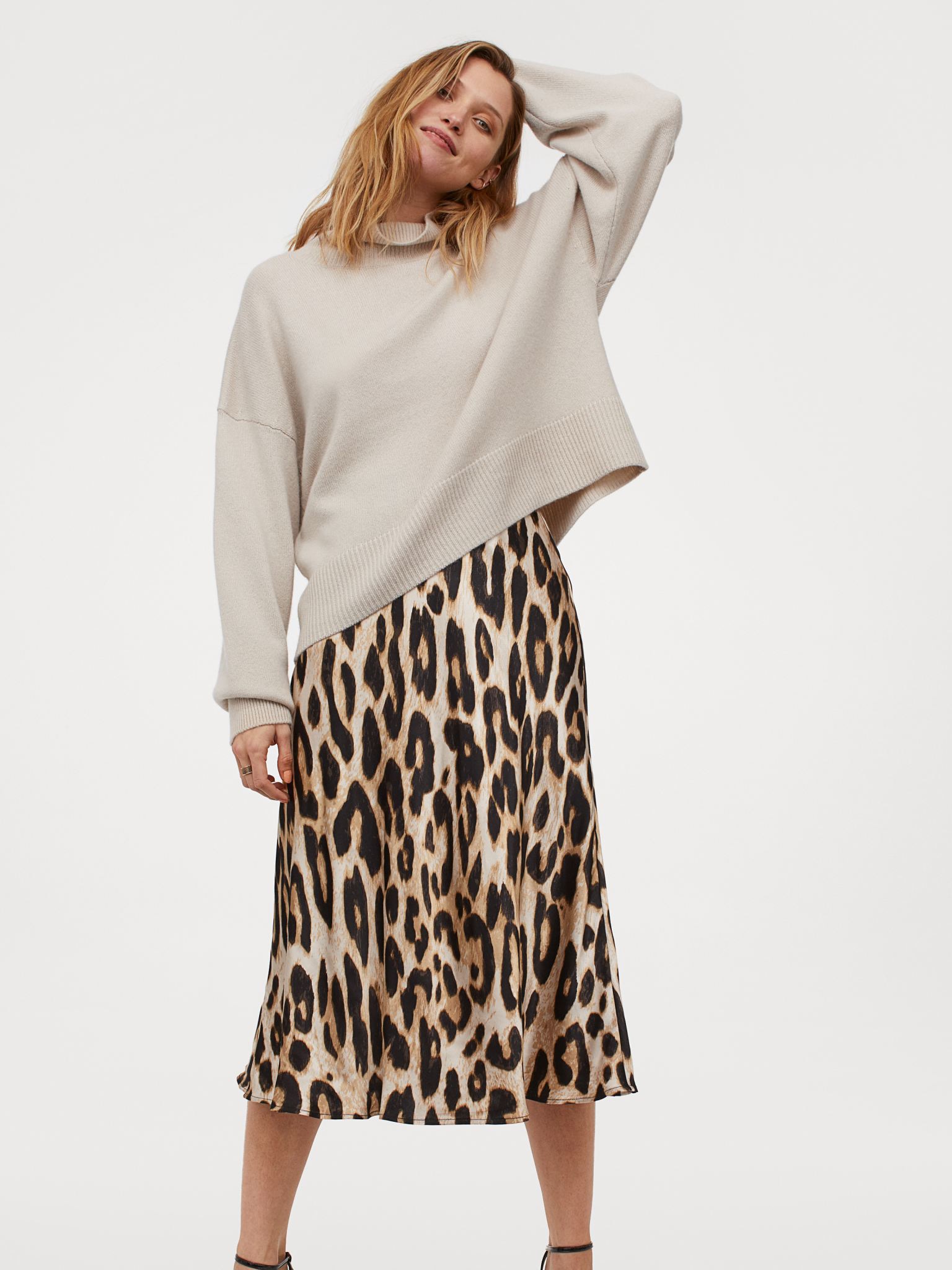 

Юбка H&M 9501612dm M Леопардовая