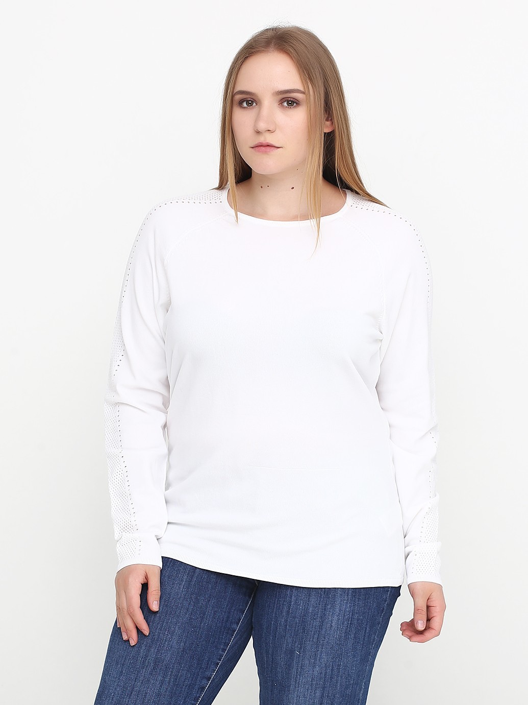 

Лонгслив H& 3906334sdm  Белый, Лонгслив H&M 3906334sdm M Белый