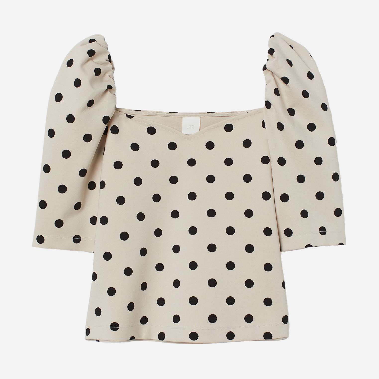

Блузка H&M 8286521sdm  Светло-бежевая, Блузка H&M 8286521sdm L Светло-бежевая